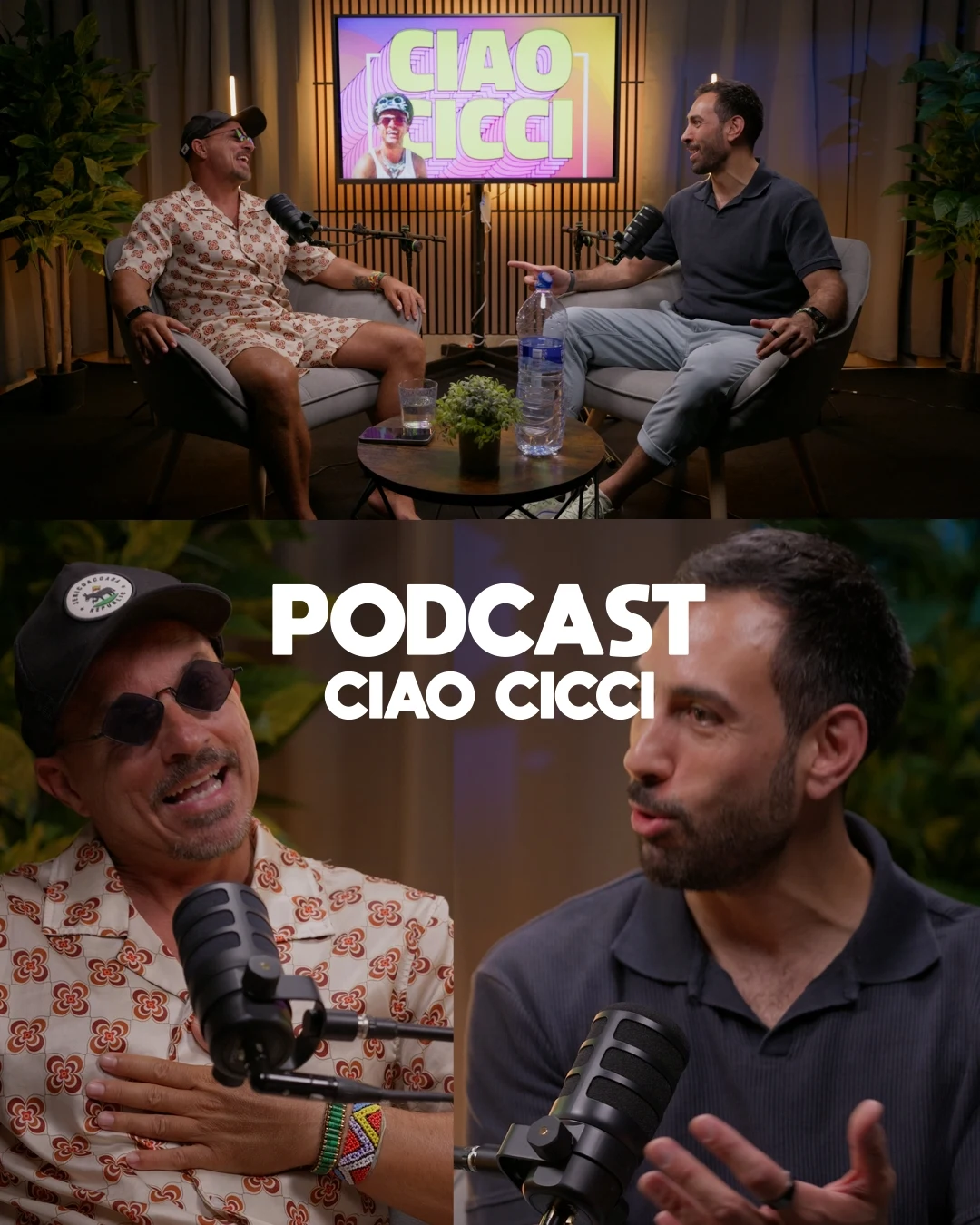 Podcast Ciao Cicci grabado en GrosMedia