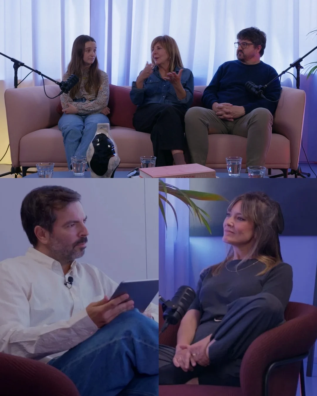 Podcast grabado para The Social Hub con Vaya Semanita en GrosMedia